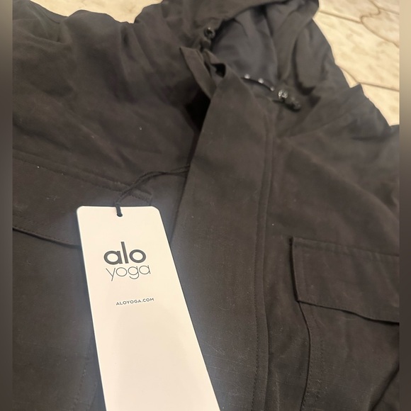 Alo Yoga Division Field Jacket For Men, Black Size Large, BRAND NEW!! - Picture 7 of 8